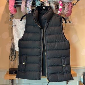 J. Crew down puffer vest (small)